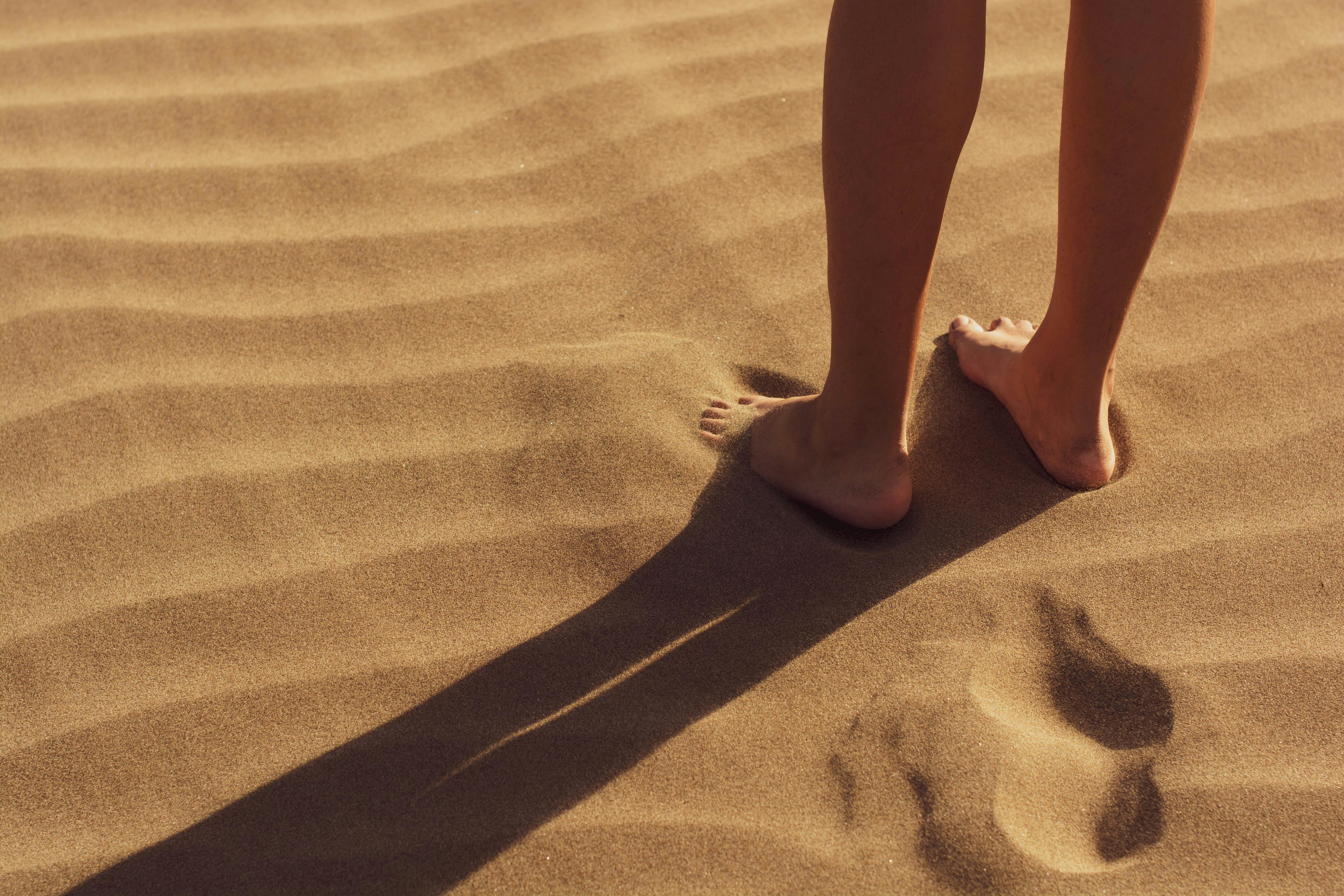 Walking through Sand Xray